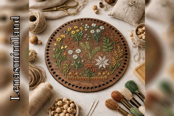 Cross Stitch Embroidery Base 10 Inch Fil for Laser Cutting and Other Art