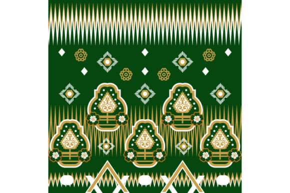 Geometric Ethnic Pattern Embroidery Graphics