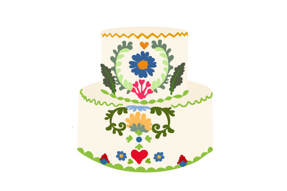 Mexican Embroidery Cake: Crafts from Mexico