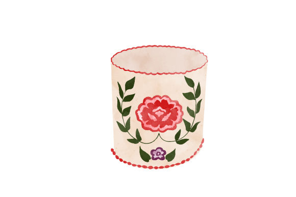 Review: Mexican Embroidery Cake, One Layer Watercolor